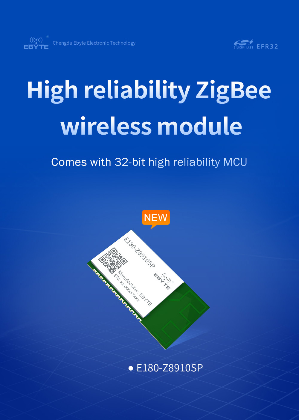 High-reliability ZigBee wireless module