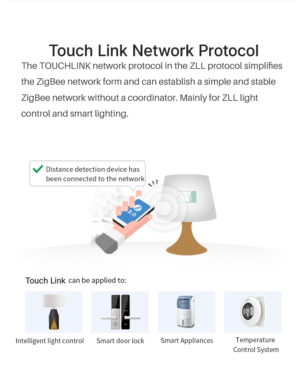 Touch Link Network Protocol