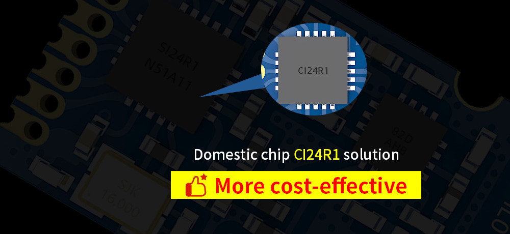 Domestic chip CI24R1 solution