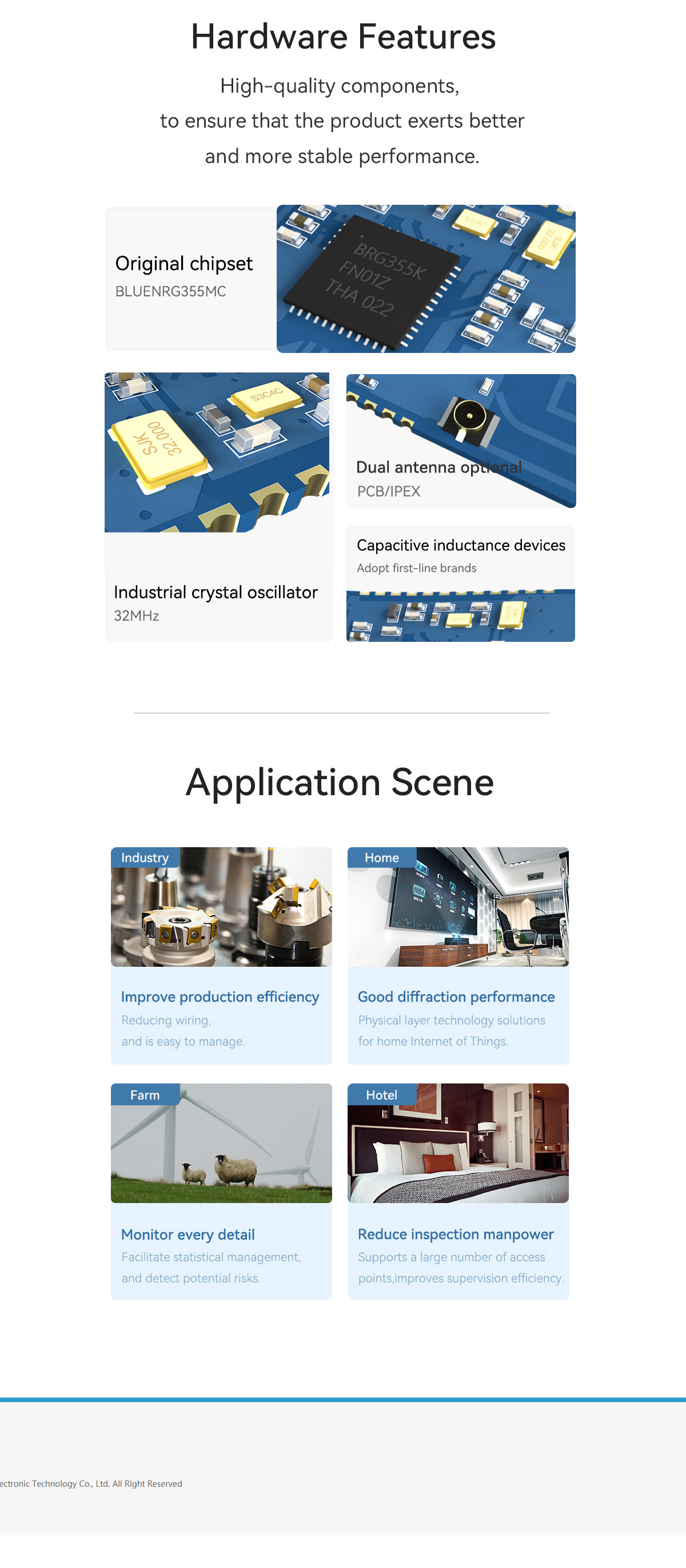 Hardware Features, Application Scene